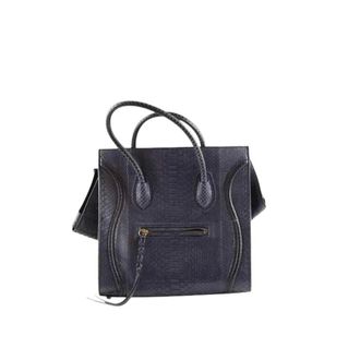 Celine Pre-owned Handbags, female, Blue, Size: ONE SIZE Pre-owned Luggage Tote