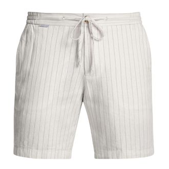 MR MARVIS Coconuts Pinstripe * The Short Linens
