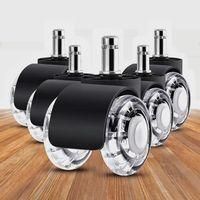 OEM Juego De 5 Ruedas Universales Para Sillas De Oficina. Ruedas De 11 Mm Para Suelos Duros, Ruedas Giratorias Ultrasilenciosas Compatibles Con La Mayor&iacute;a