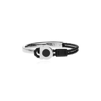 Ferragamo Bracelets, male, Black, Size: S Gancini Bracelet