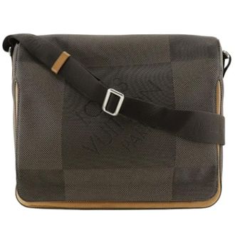 Louis Vuitton Pre-owned Tela shoulder-bags - - Pre-owned - Donna - Marrone - ONE SIZE