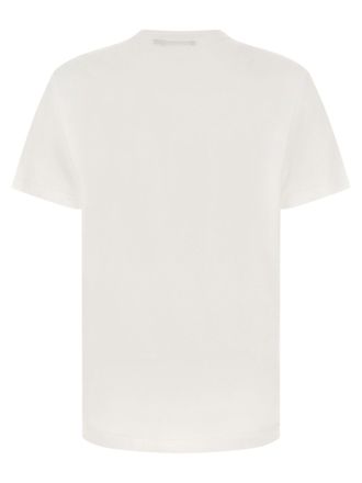 Dolce & Gabbana Logo-Embroidered T-Shirt - White