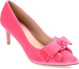 Journee Collection Women & apos;s Crystol Medium and Wide Width Evening Pumps