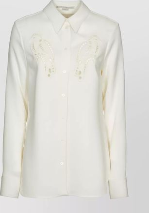 Stella McCartney cutout stretch shirt