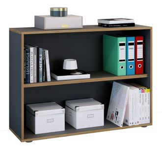 VCM Estante De Madera Vcm De Pie Gabinete De Archivo De Ahorro De Espacio Dimensiones Aprox. Al. 74 X 100 X P. 33 Cm Estante Elegante Estante De Oficina -