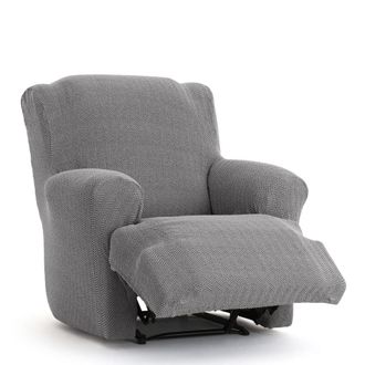 Eysa Funda de sill&oacute;n relax xl biel&aacute;stica gris 60 - 110 cm