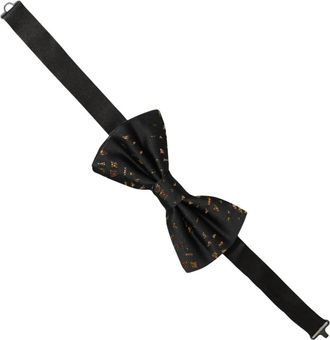 Dolce & Gabbana Strik-strikket sommerfugle butterfly - Heren - Accessoires - Zwart - ONE Size - Accessoires