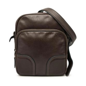 Louis Vuitton Pre-owned Cross Body Bags, female, Brown, Size: ONE SIZE Pre-owned Leather Crossbody Bag