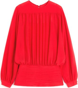 Valentino Garavani Stijlvolle TOP voor modeliefhebbers - Dames - Blouses - Rood - S - Overhemden
