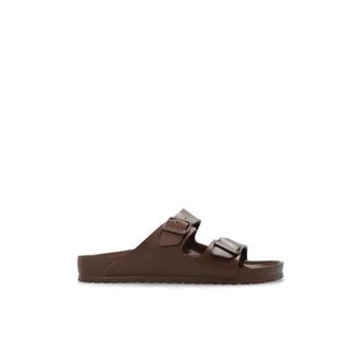 Birkenstock Sliders, male, Brown, Size: 11 US Arizona EVA slides