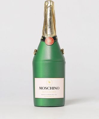 Moschino Clutch Champagne Moschino Couture in pelle