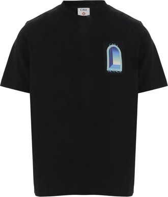 Casablanca Hombre, Camisetas, Negro, Talla: 2XL