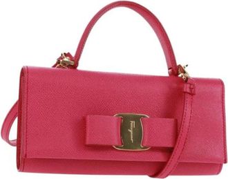 Ferragamo Pre-owned Mini Bags, female, Pink, Size: ONE SIZE Pre-owned Mini Bag