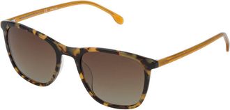 Lozza SL4177M Polarized 768P Mens Sunglasses Tortoiseshell Size 53