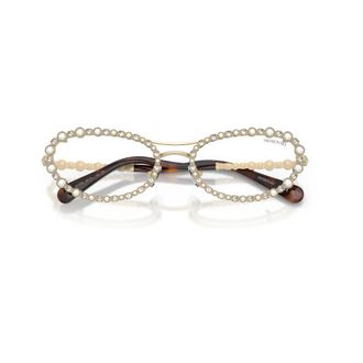 Swarovski Sk 7044 Zonnebrillen - Dames - Brillen - Geel - 56 MM - Accessoires
