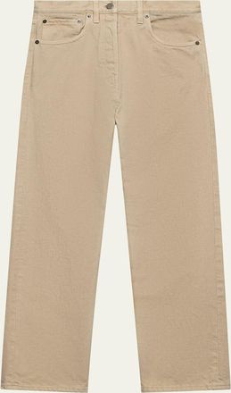 Prada Relaxed Straight-Leg Denim Jeans