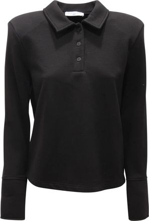 MVP Wardrobe Oversize Sweatshirt Maria Vittoria Paolillo - Dames - Overhemden - Zwart - S - Overhemden