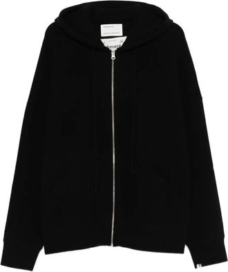 Extreme Cashmere Donnie zip-up hoodie - unisex - Cashmere/Nylon/Spandex/Elastane - One Size - Black