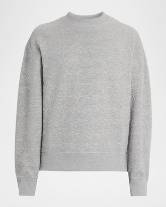 Amiri Mens MA Quad Jacquard Crewneck Sweatshirt