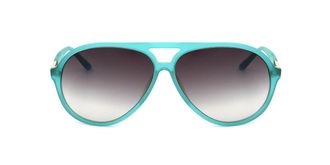 Linda Farrow MATTHEW WILLIAMSON MW46 C4 Womens Sunglasses Blue Size 63