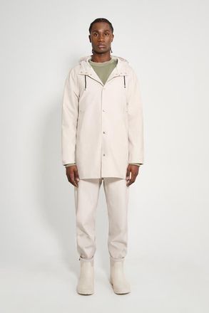 Stutterheim Stockholm Lightweight Raincoat in Light Sand at Nordstrom, Size Xx-Large