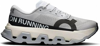 On Womens Cloudmonster 3 Hyper Shoes In Glacier Black