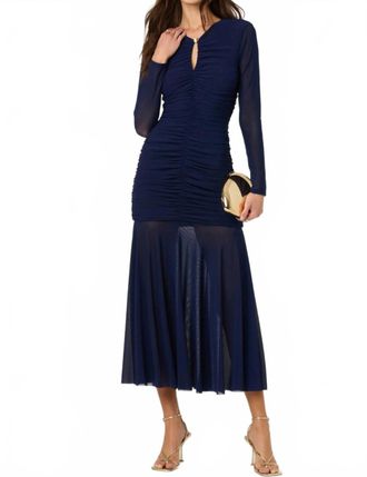 Astr Womens Yasmine Dress In Navy