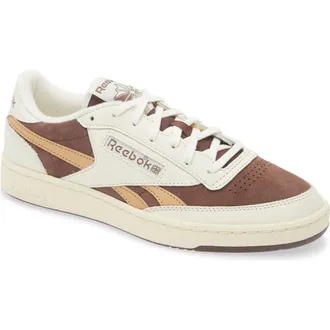 Reebok Club C Revenge II Sneaker in Vintagechalk/campusbrown/camel at Nordstrom Rack, Size 8