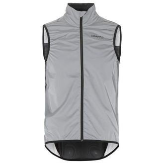 Craft Adv Essence Lumen Wind Vest Velogilet f&uuml;r Herren | grau