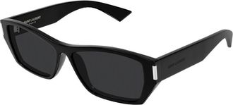 Saint Laurent SL 928 Zonnebril - Dames - Zonnebrillen - Zwart - 57 MM - Accessoires