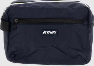 K-Way Beauty Case in nylon con logo K-way