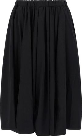 Comme Des Garçons Dames, Rokken, Zwart, Maat: S Wol