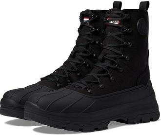 Hunter Explorer Desert MFS1000CNV-BLK Boots Mens Black Round Toe JOBB1219