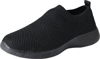 Generic Women Orthopedic Running Trainers Womens Wide Fit Slip on Sneakers Breathable Buckle Strap Shoes Mouth Ladies Sandals Heel Sandals Sports & Outdoor Sh