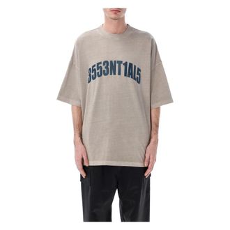 Fear of God T-Shirts, male, Gray, Size: XL 90s Short Sleeve Tee