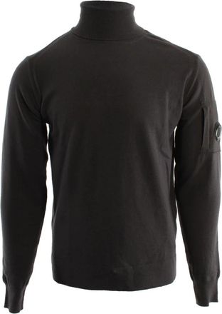 C.P. Company Turtleneck - Heren - Coltruien - Grijs - M - Wol - Truien & Vesten
