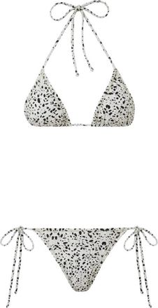 Reina Olga Concetta Bikini Set Dotty - Dames - Bikinis - Wit - L - Badmode