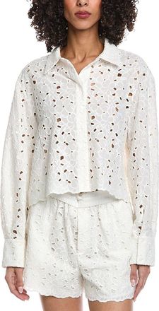SIMKHAI Simkhai Penelope Eyelet Blouse