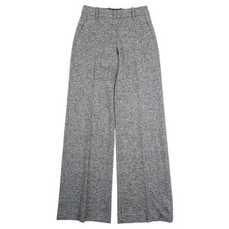 Ermanno Scervino Wide Trousers, female, Black, Size: XS Wide Trousers