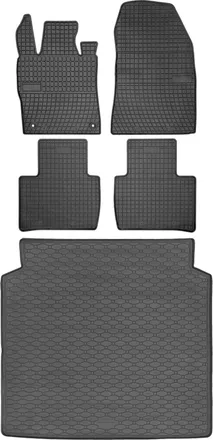 OEM Juego De Alfombrillas De Goma Para Peugeot 408 Fastback A Partir De 2022 + Alfombrilla Para El Maletero