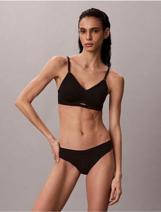 Calvin Klein Womens Invisibles Lift Bralette - Black - XL