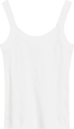 By Malene Birger Frillio Top - Dames - Tops - Wit - Maat: L Katoen