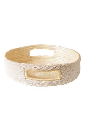 Indego Africa Small Beaded Tray in White at Nordstrom