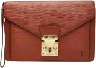Louis Vuitton Pre-owned Clutches, male, Brown, Size: ONE SIZE Pre-owned M52613 Pochette