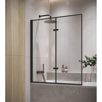 Badplaats Mampara De Ba&ntilde;o Medal 110 X 140 Cm - Negra - Mampara De Ba&ntilde;o Gir
