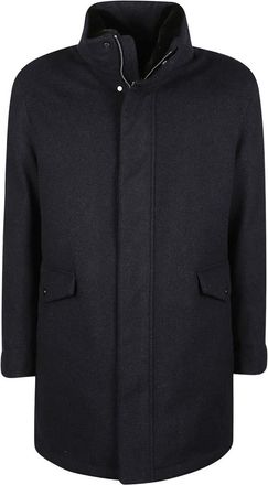 Montecore Korte Donsjas - Heren - Dons jassen - Blauw - L - Wol - Jassen