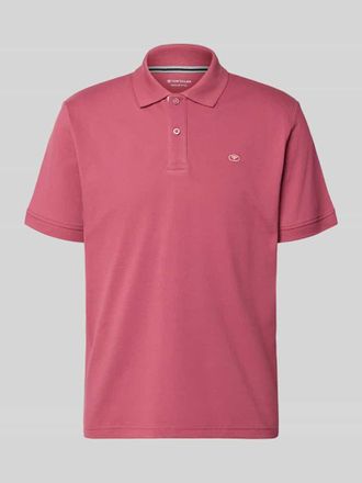Tom Tailor Regular Fit Poloshirt aus reiner Baumwolle in Altrosa, Gr&ouml;&szlig;e XXXL