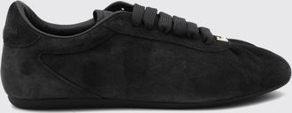 Dolce & Gabbana Sneakers low top in pelle scamosciata con logo impresso