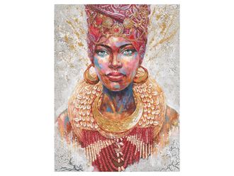 Schubiger M&ouml;bel Bild Sch&ouml;nheit mit Buntem Turban 2