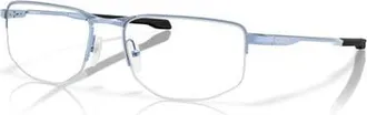 Oakley 54mm Rectangle optical glasses in Blue at Nordstrom